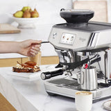 Combi pakket: Espressomachine The Barista Touch Impress - Brushed Stainless Steel + the Knock Box 10 + Sage the Descaler™ - Ontkalker 