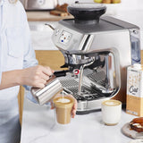 Combi pakket: Espressomachine The Barista Touch Impress - Brushed Stainless Steel + the Knock Box 10 + Sage the Descaler™ - Ontkalker 
