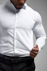 Tailored Athlete overhemd Wit - maat M