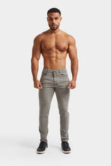 Tailored Athlete stretch jeans Light Grey - maat W34 x L30