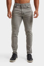Tailored Athlete stretch jeans Light Grey - maat W34 x L30