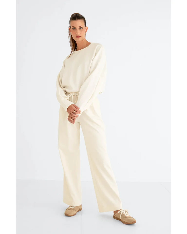 Maicazz - SELMA Sweatshirt Off White - Maat S