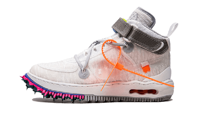 Nike Air Force 1 Mid Off-White White - heren sneaker - Maat 46