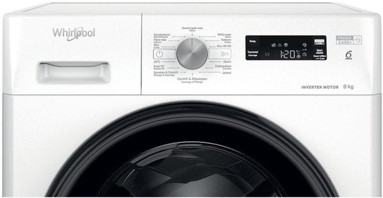 Whirlpool wasmachine FFS 8469 BV BE - 8 kg - Wit