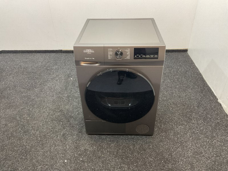 Everglades warmtepompdroger EVHP9056B - Grijs