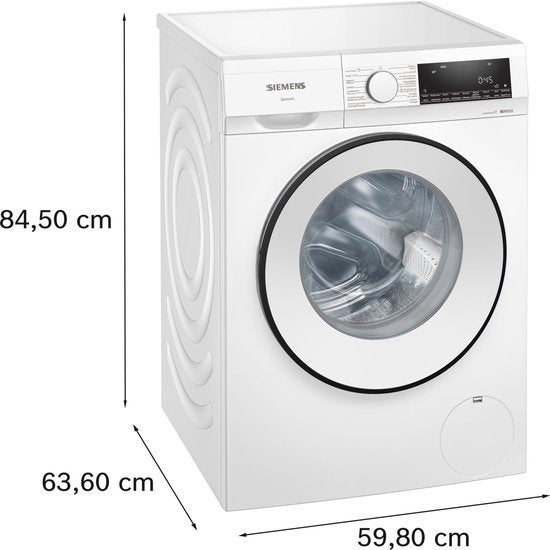 Siemens wasmachine WG46G2ZEFG - iQ500 - 9 kg - Wit