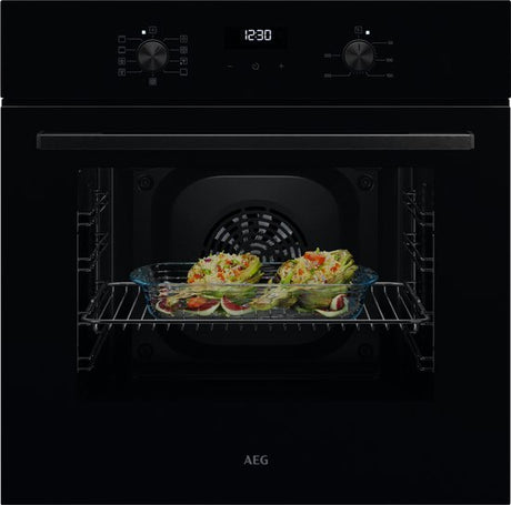 AEG inbouwoven OU5AB2W0CK + Heteluchtoven met grill