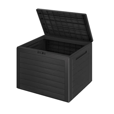Casaria - Kussenbox Lille Antraciet 190L - houtlook