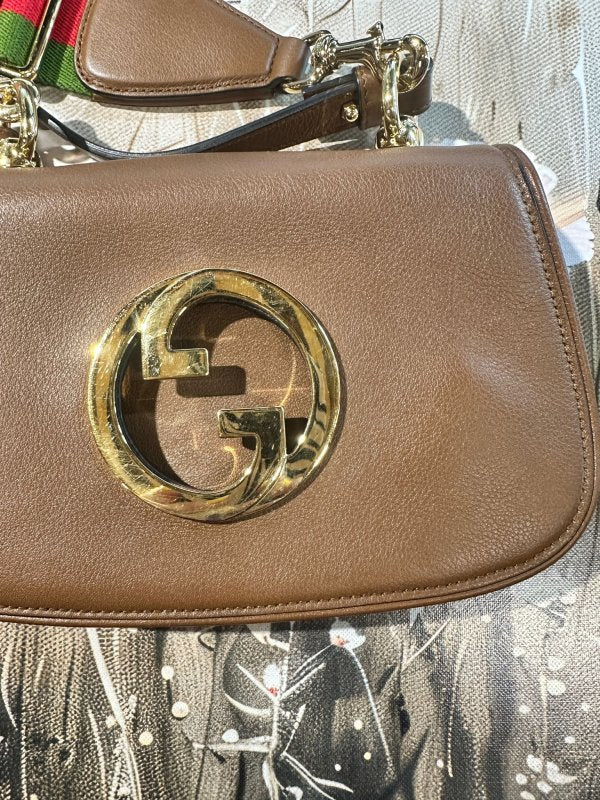 Gucci Blondie Crossbody tas Leer