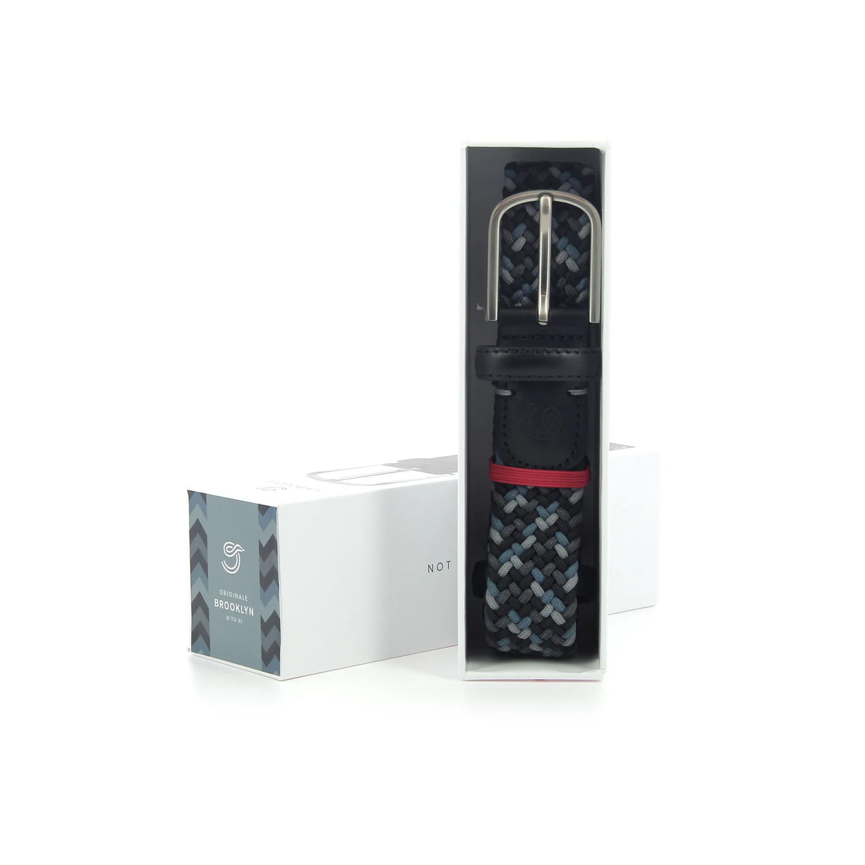 Broekriem - La Boucle Belt Brooklyn Zwart m-xl - 95 tot 105 cm