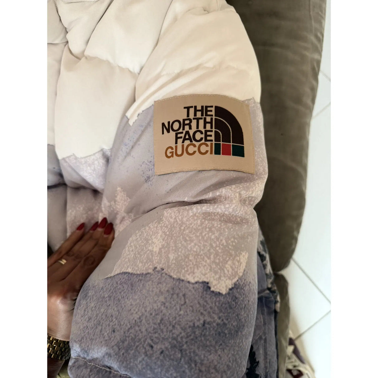 The North Face X Gucci Jas - Maat M