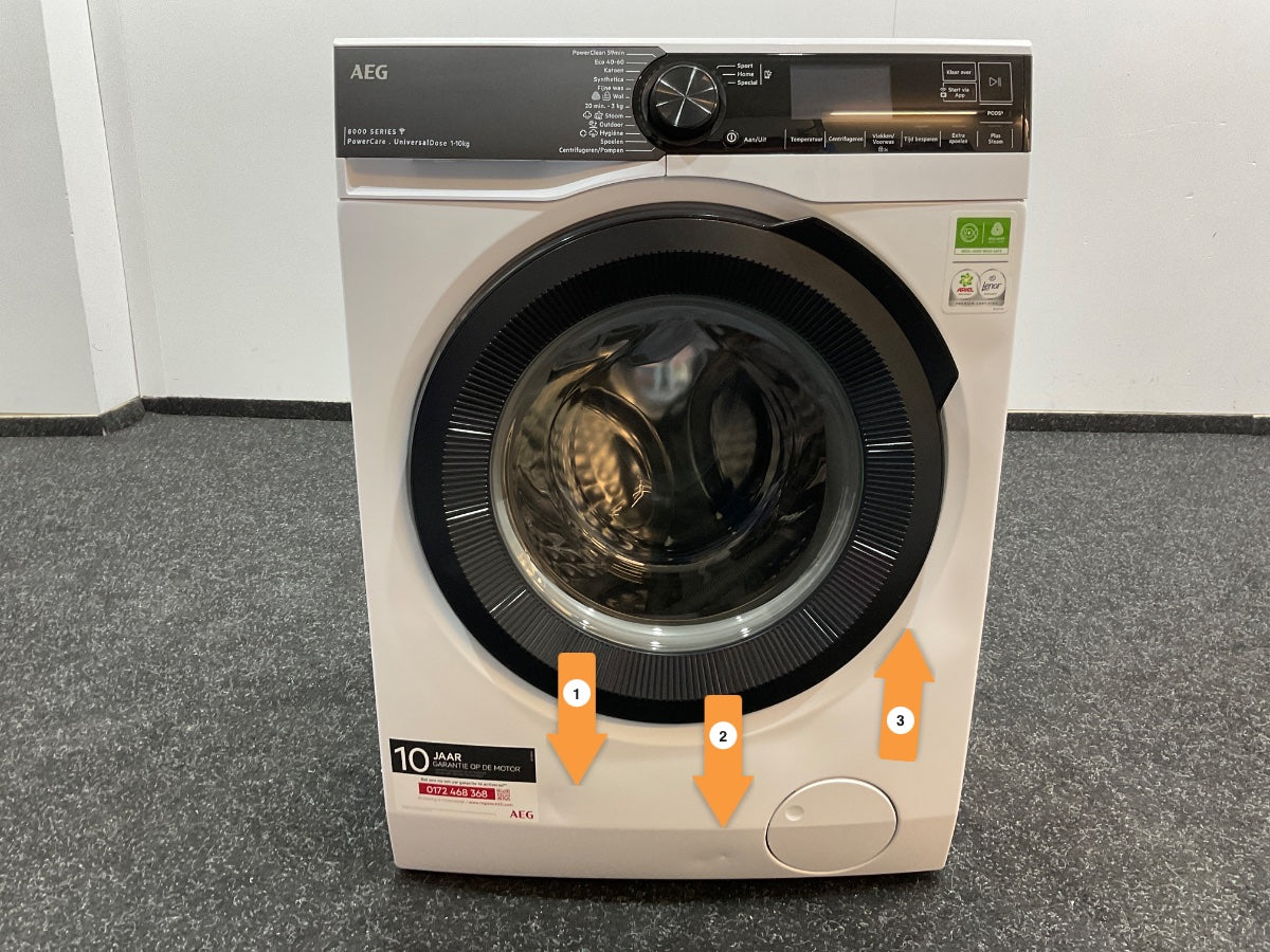 AEG wasmachine LR86XDOSE - Powercare - 10 kg