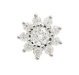 Eloise - Buddha jewelry - white gold