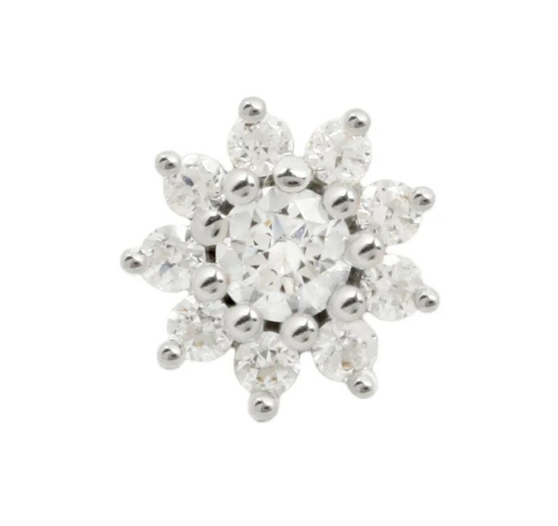 Eloise - Buddha jewelry - white gold