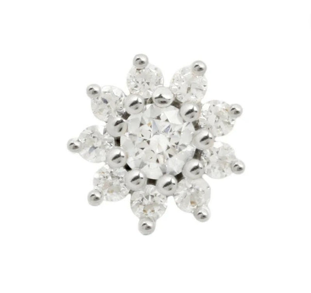 Eloise - Buddha jewelry - white gold
