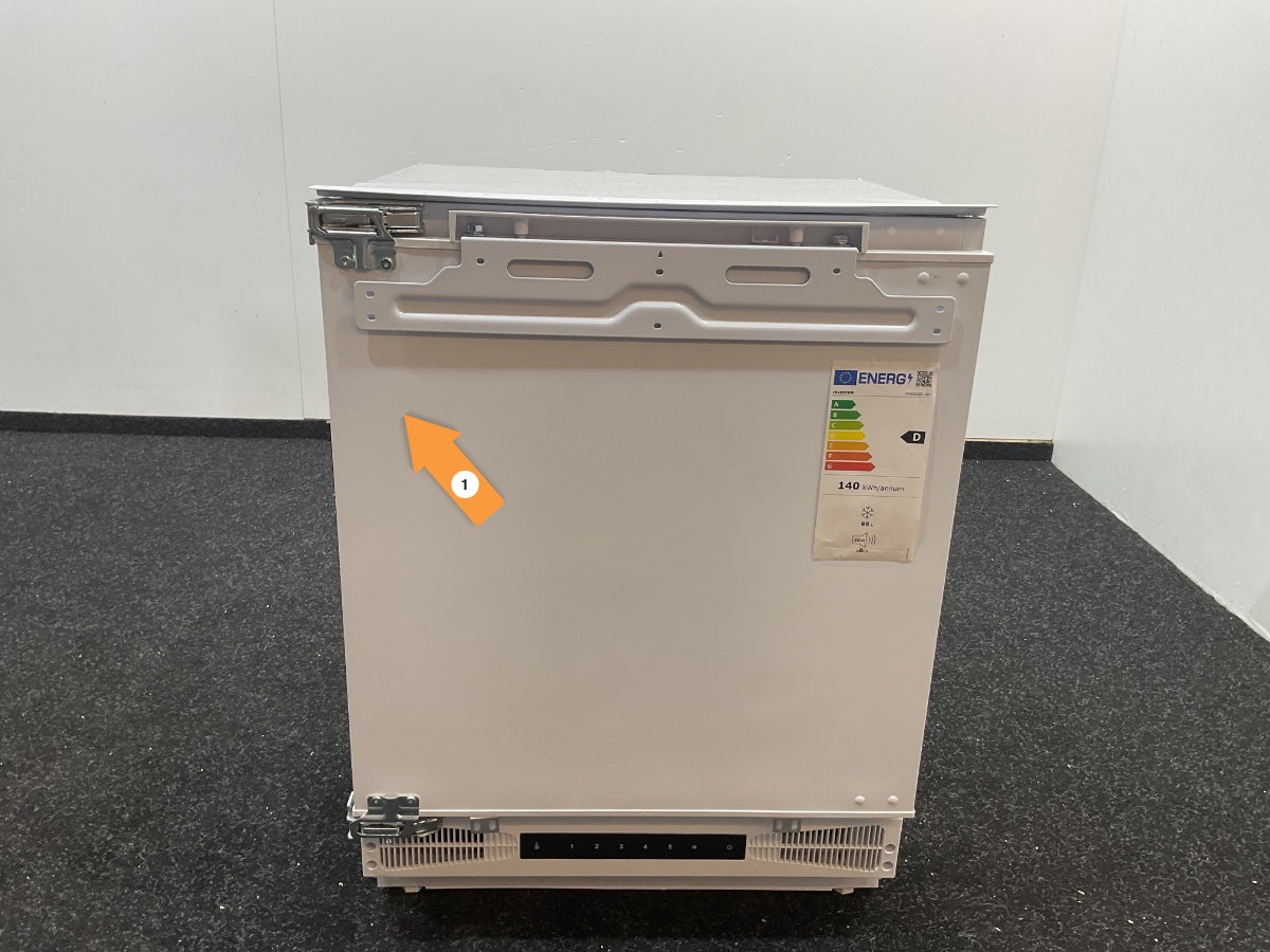 Inventum onder/inbouwvriezer IVR0822D - 82 cm - Wit