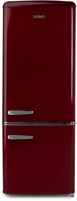 Domo Retro Koelkast DO91707R - 191 L - Wijnrood