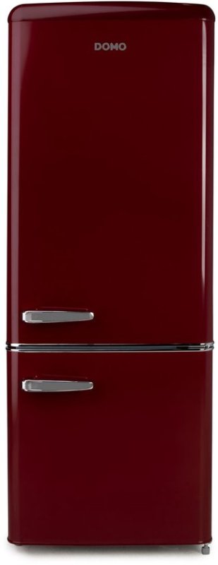 Domo Retro Koelkast DO91707R - 191 L - Wijnrood