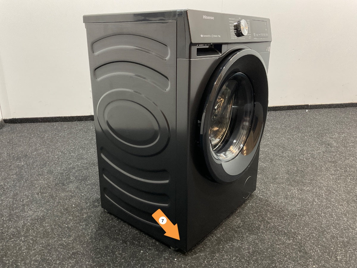 Hisense wasmachine 3S Serie WF3S9043BB3 - Zwart