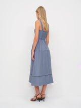 Reformation - Everett Linen Dress - Maat 36