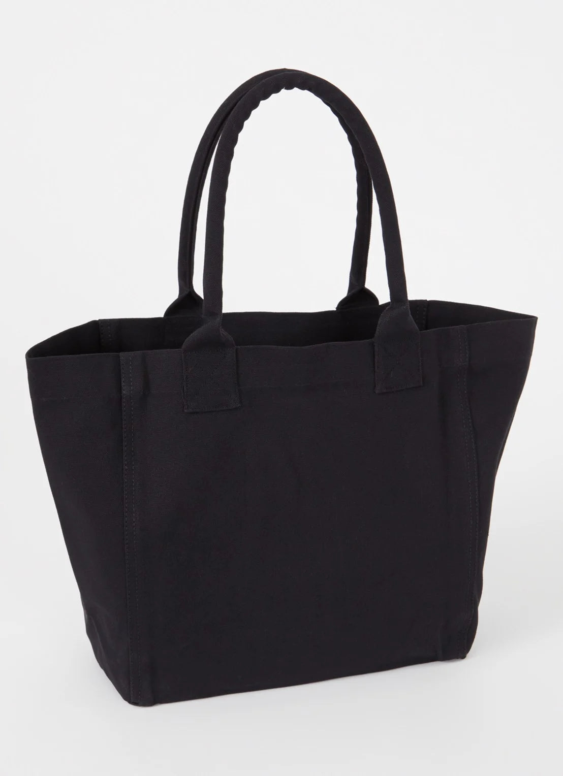 Isabel Marant Yenky Small shopper met logo in glanzend zilver kleur