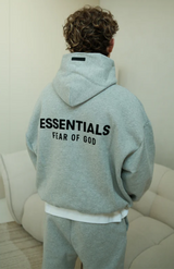 Fear of God Essentials FW24 Light Heather Full Set - Maat M