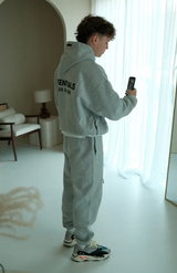 Fear of God Essentials FW24 Light Heather Full Set - Maat M