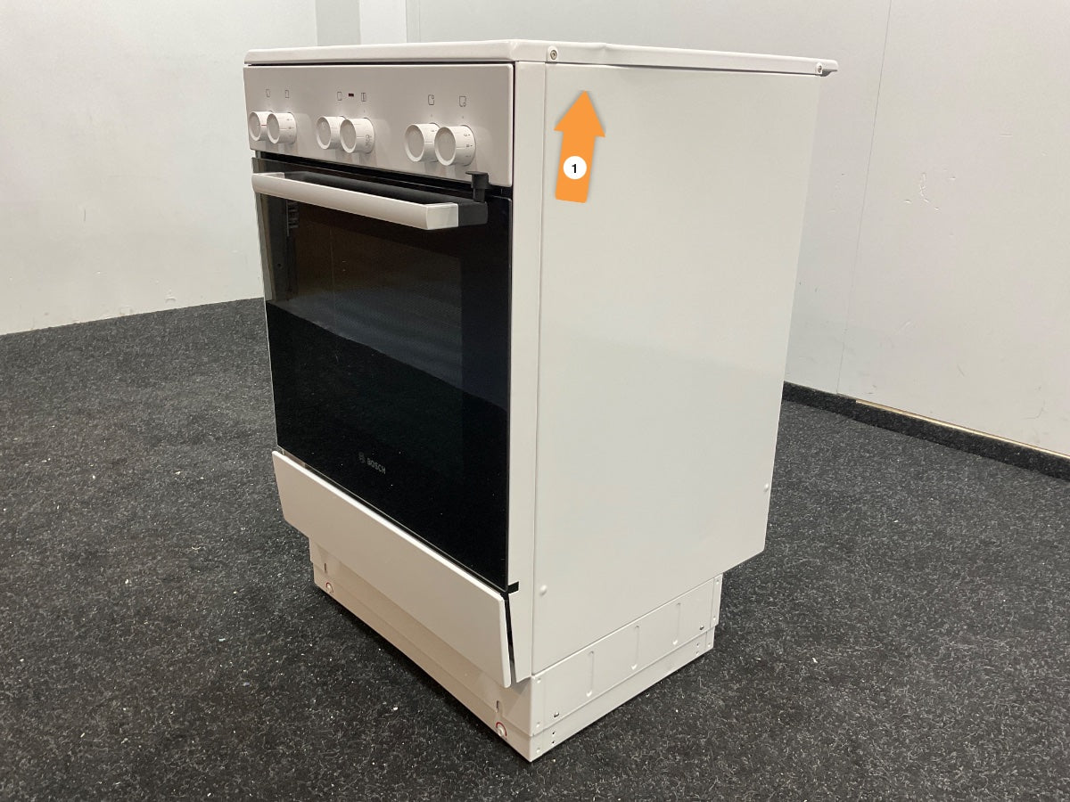Bosch keramisch fornuis HKA004020U - Serie 2 - Wit
