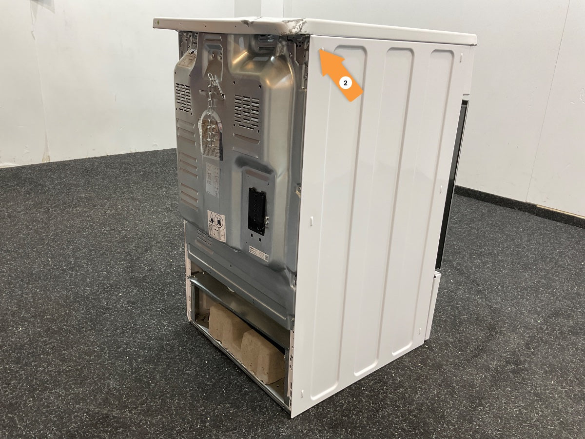 Beko keramisch fornuis FSM57100GW - 50 cm