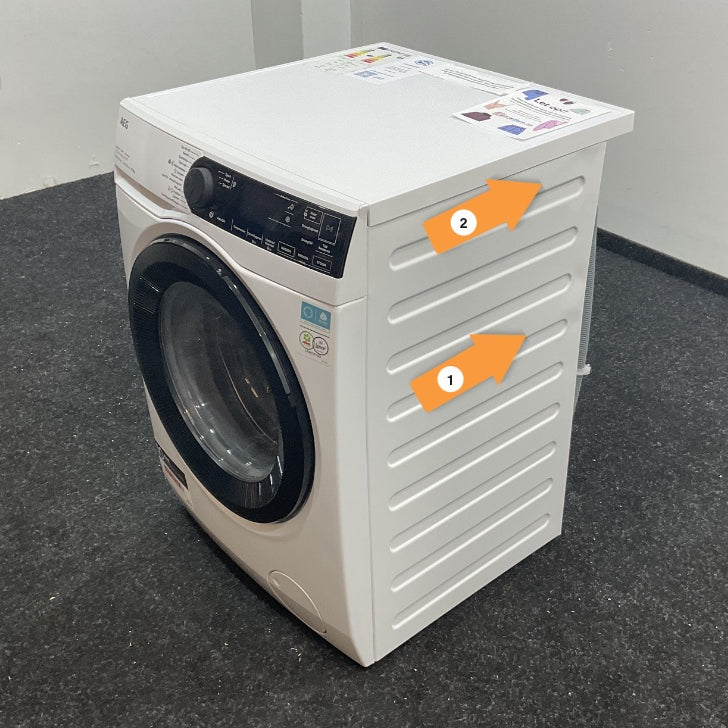 AEG was-droogcombinatie LWR7516AD4 7000 serie 