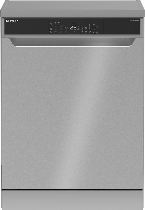 Sharp vaatwasser QWNA25F44BIEU - Vrijstaand 