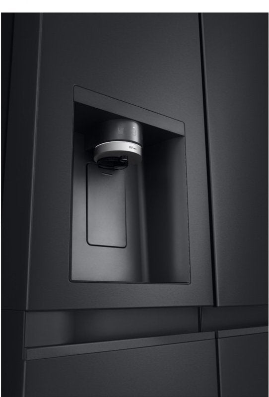 LG Amerikaanse koelkast GSLE91EVAC - 628L - Zwart