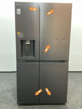 LG Amerikaanse koelkast GSLE91EVAC - 628L - Zwart