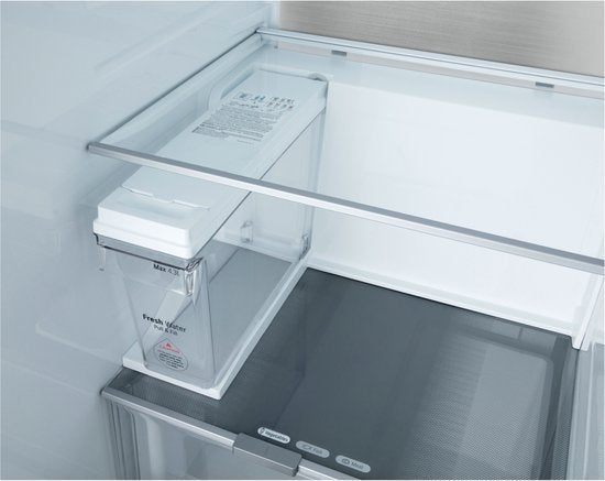 LG Amerikaanse koelkast GSLE91EVAC - 628L - Zwart