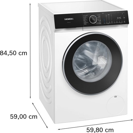 Siemens wasmachine WG46H2A7NL - met stoom - iQ500 