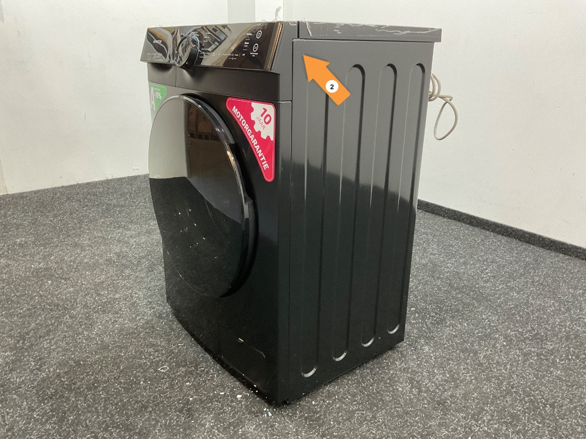 Inventum wasmachine VWM8010B - Zwart