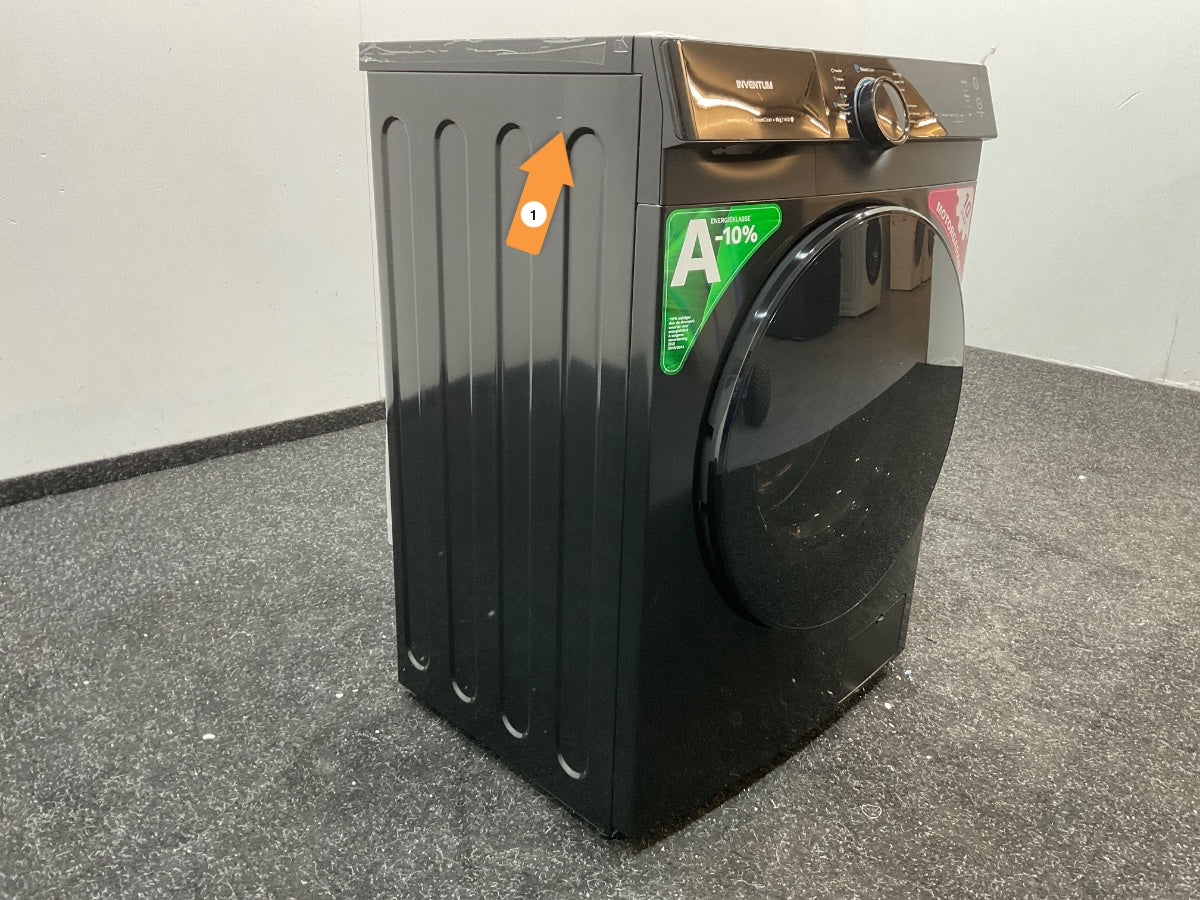 Inventum wasmachine VWM8010B - Zwart