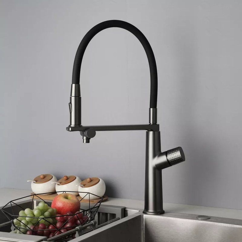 Malvizza - Luxe Keukenkraan - Gunmetal