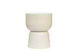 Brix Kian Off White bijzet tafel - ca. 36x36x46cm (bxdxh)
