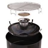 Barbecook Edson Houtskoolbarbecue - Zwart