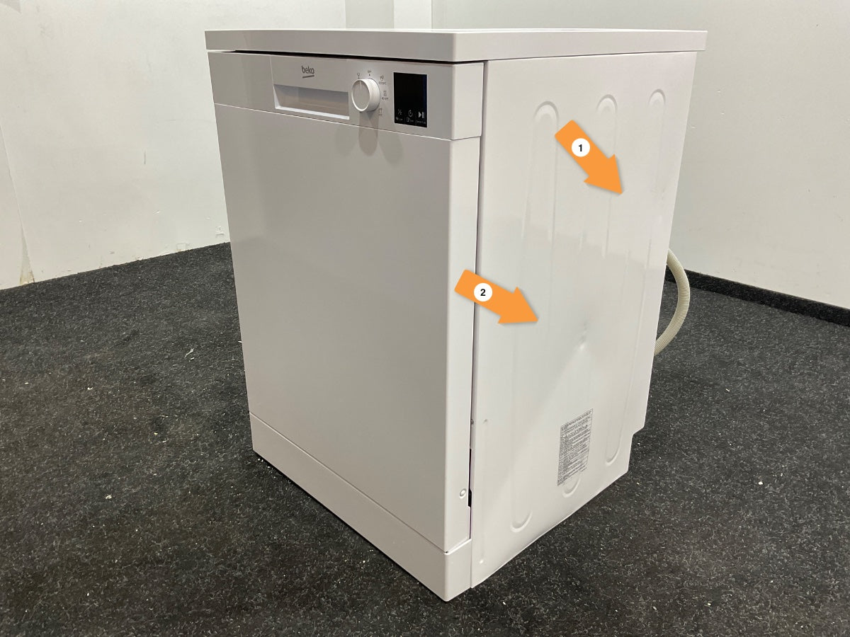 Beko vaatwasser DVN06430W - Vrijstaand - Wit 