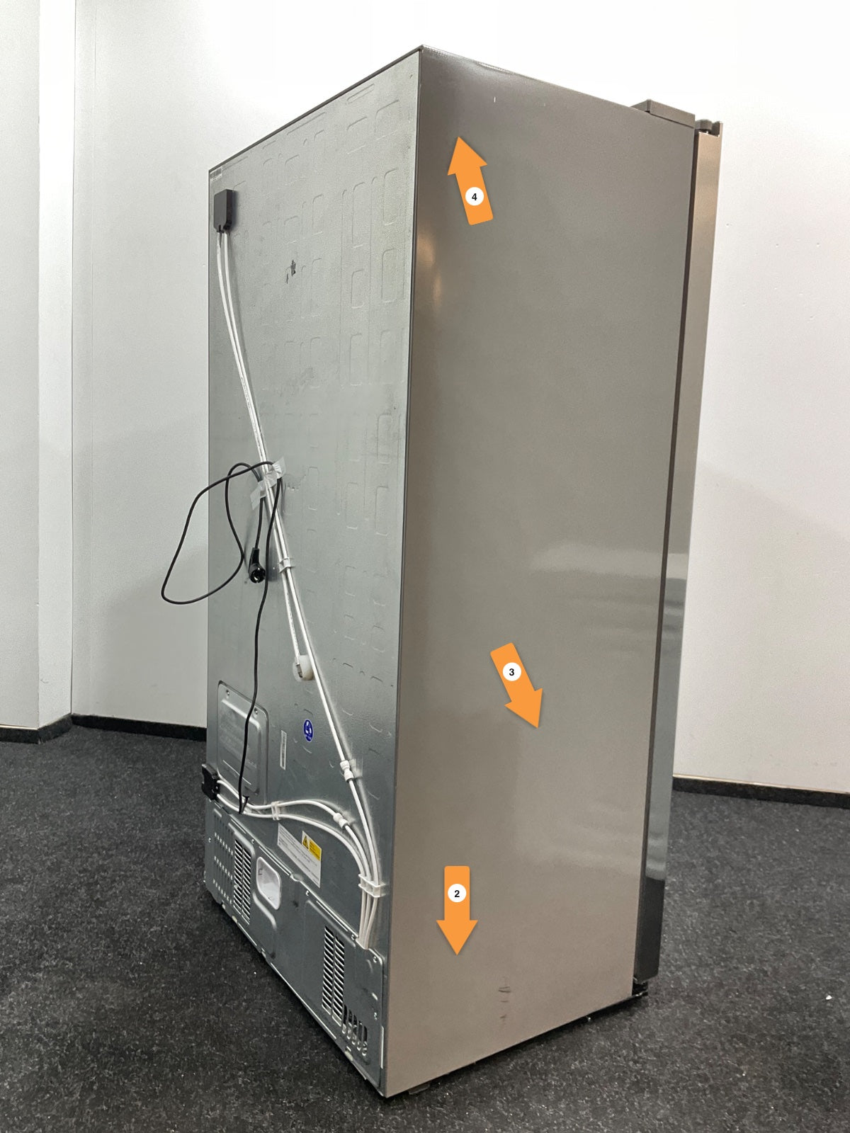 Bosch Amerikaanse koelkast KAD93AIDP - Serie 6 - RVS