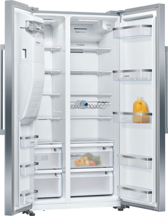 Bosch Amerikaanse koelkast KAD93AIDP - Serie 6 - RVS