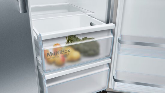 Bosch Amerikaanse koelkast KAD93AIDP - Serie 6 - RVS