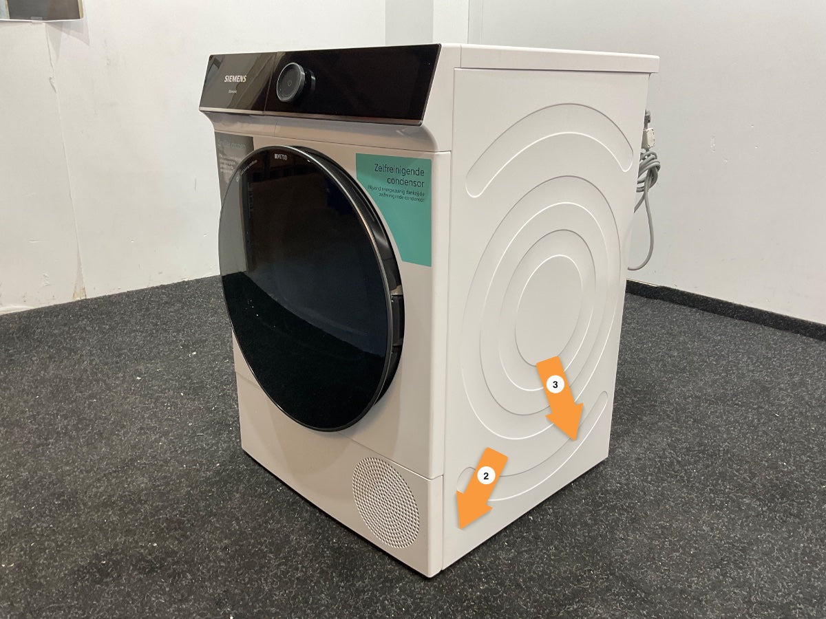 Siemens warmtepompdroger WQ46B6CSNL - iQ700 - Wit