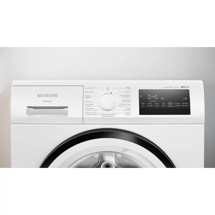 Siemens wasmachine WM14N2M4FG - NL/FR display