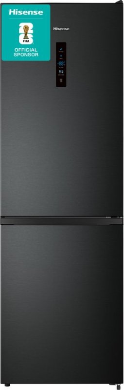 Hisense koelkast RB390N4BFC - 304 liter - Zwart