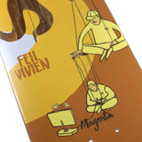 Deck Magenta File Extravision 8.0 inch - Skateboard Deck