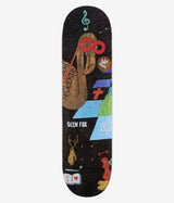 Skateboard Deck - Magenta Fox Zoo 8.25 inch