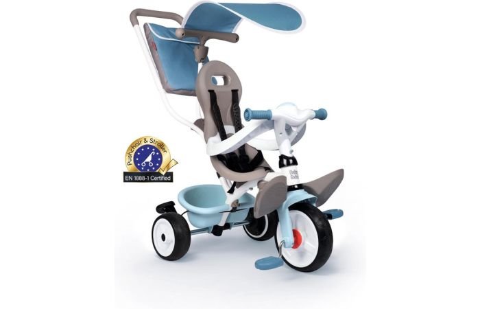 Smoby Baby Balade Plus - Driewieler - Blauw